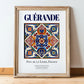 Guérande, France – Wanderlust Wall Decor, in wooden frame leaning on the floor
