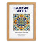 La Grande-Motte, France – Wanderlust Wall Decor, set in oak frame