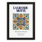 La Grande-Motte, France – Wanderlust Wall Decor, in sleek black frame