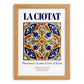La Ciotat, France – Travel Print, set in oak frame
