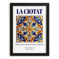 La Ciotat, France – Travel Print, in sleek black frame