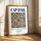 Cap-d'Ail, France – Cultural Heritage Wall Art, styled in a charming Paris street view