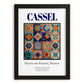Cassel, France – World Heritage Travel Poster, in sleek black frame