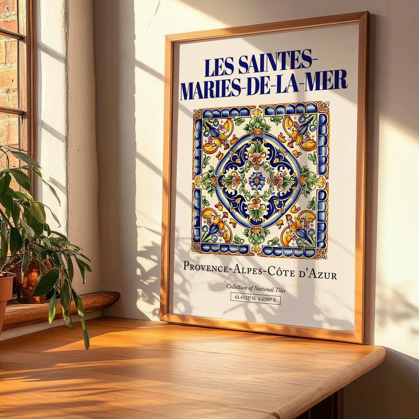 Les Saintes-Maries-de-la-Mer, France – Travel Wall Art, clean layout with no caption