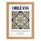 Orléans, France – Travel Print, set in oak frame