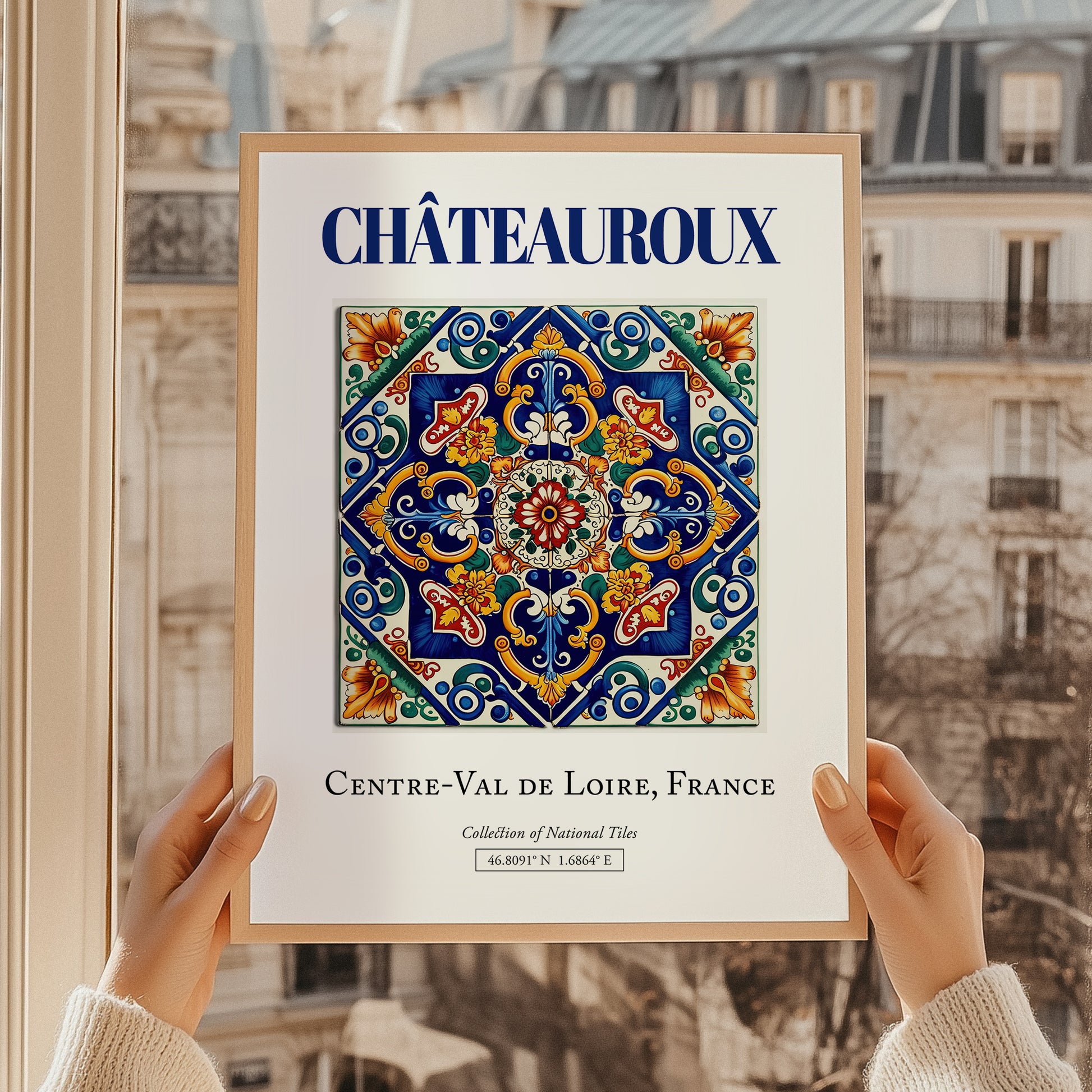 Châteauroux, France – Travel Print
