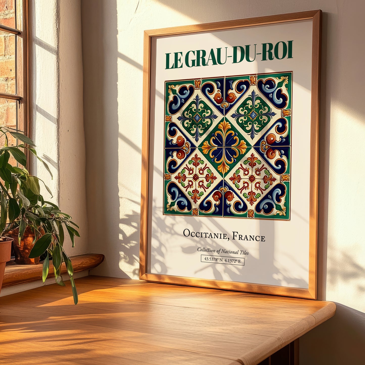 Le Grau-du-Roi, France – Travel Wall Art, clean layout with no caption