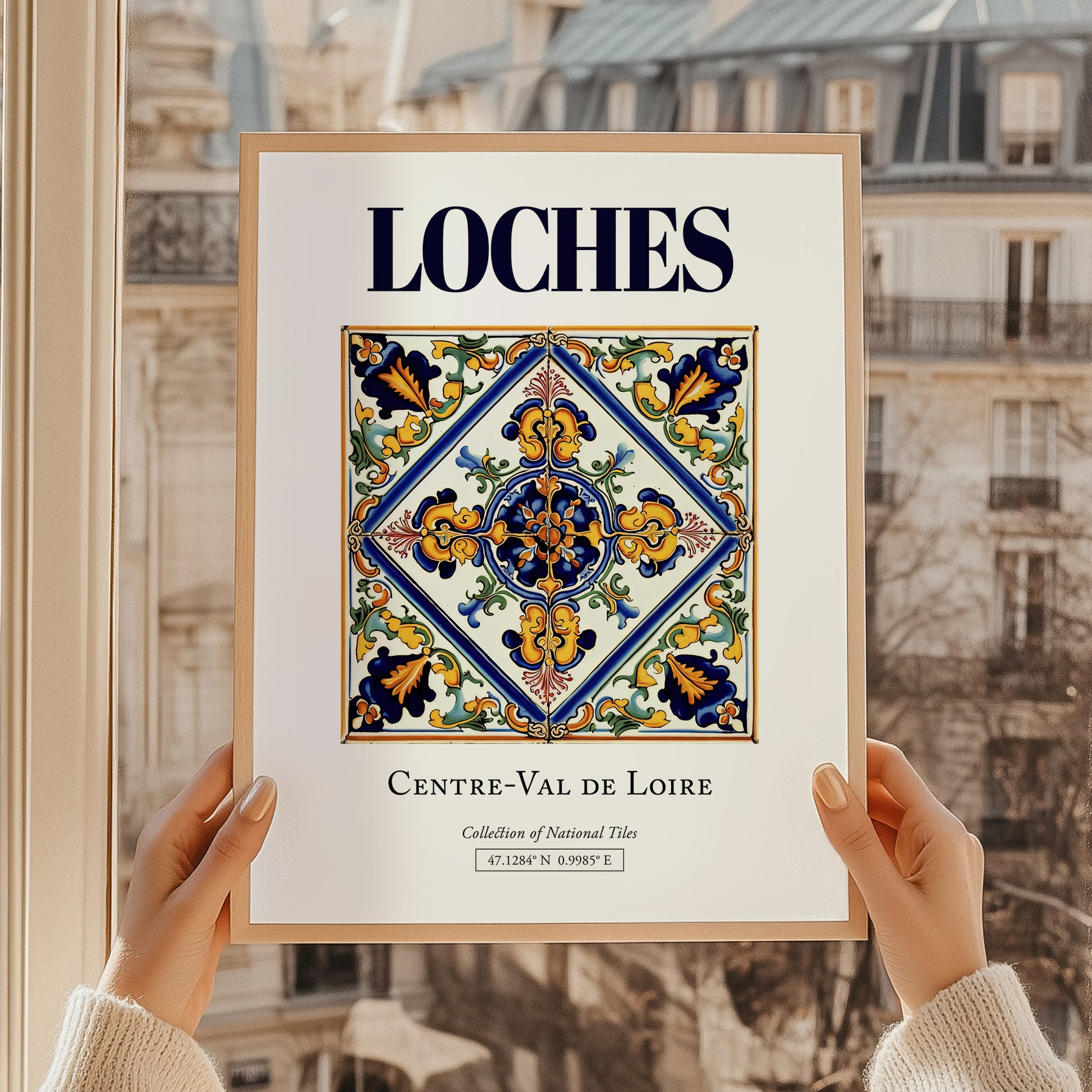 Loches, France – Travel Poster