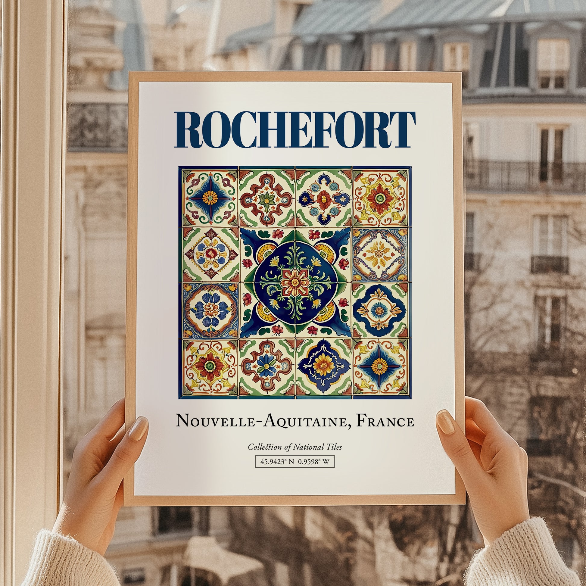 Rochefort, France – Global Cities Wall Print