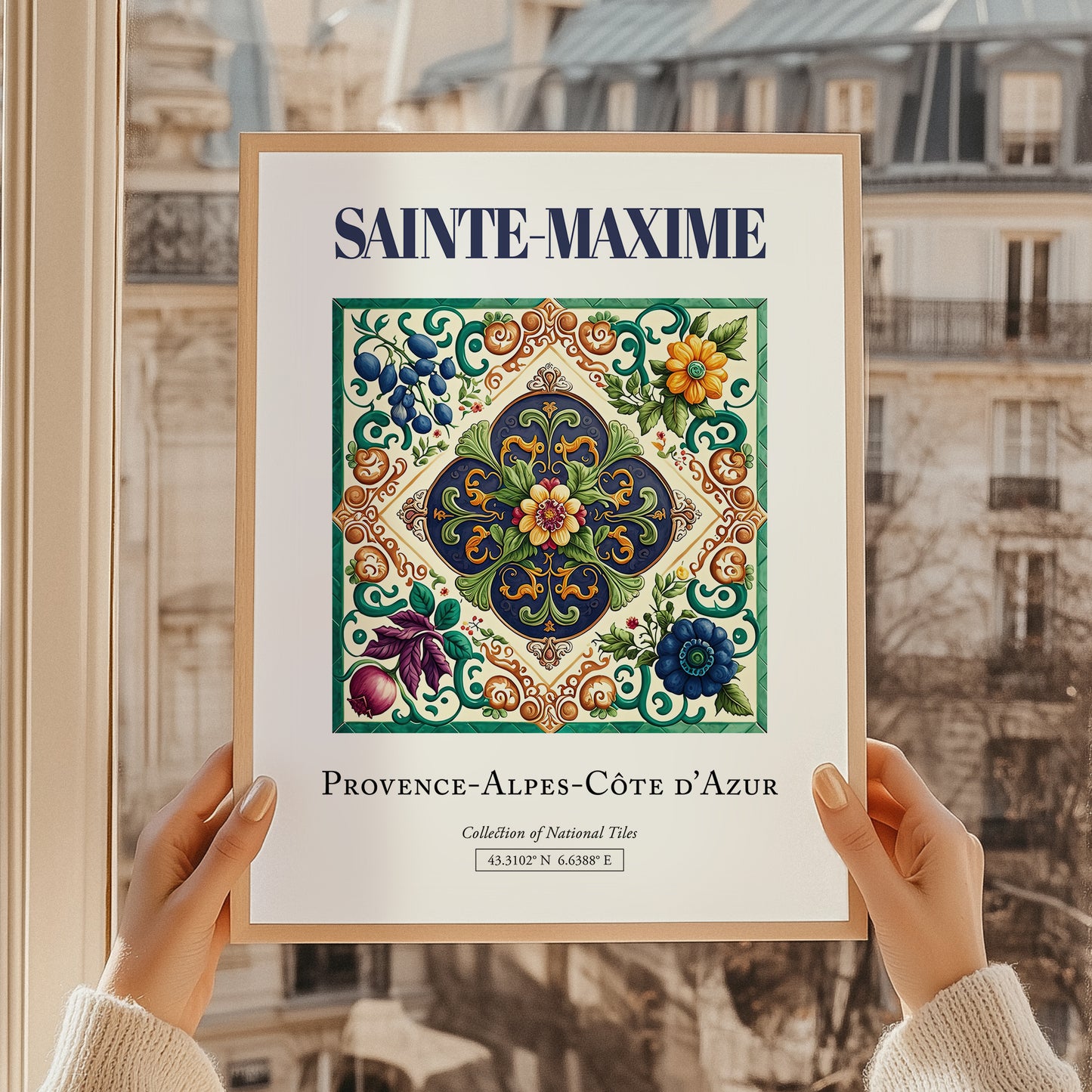 Sainte-Maxime, France – Country Culture Poster