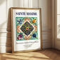 Sainte-Maxime, France – Country Culture Poster, styled in a charming Paris street view