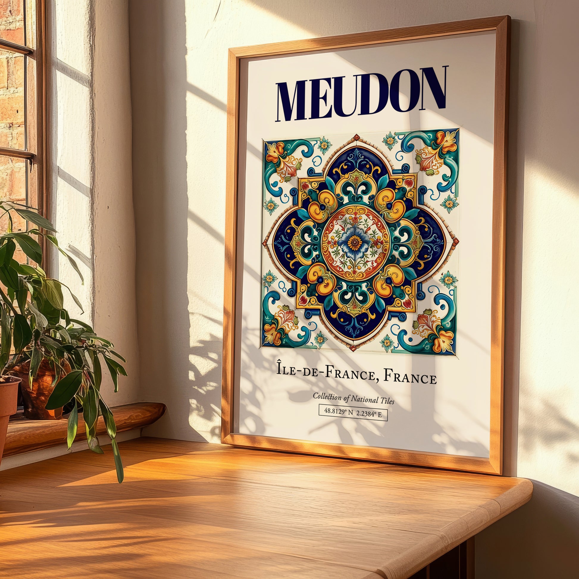 Meudon, France – Travel Print, clean layout with no caption