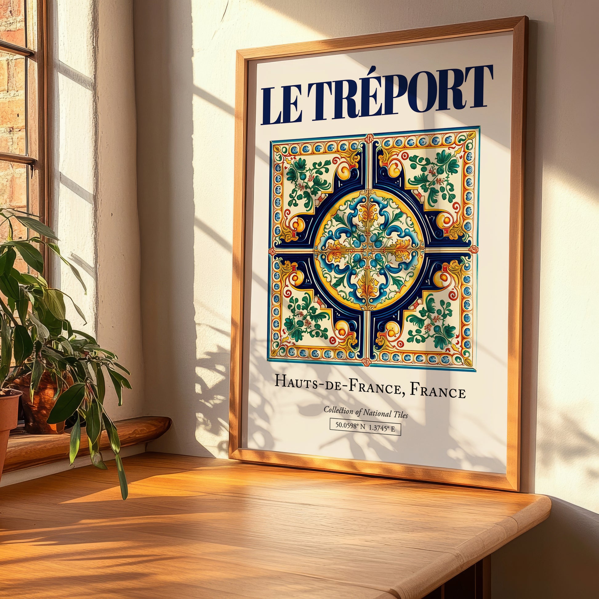 Le Tréport, France – Travel Wall Decor, clean layout with no caption