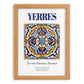 Yerres, France – Travel Poster, set in oak frame