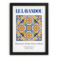 Le Lavandou, France – Travel Destination Art, in sleek black frame