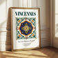 Vincennes, France – Travel Print, styled in a charming Paris street view