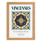 Vincennes, France – Travel Print, set in oak frame