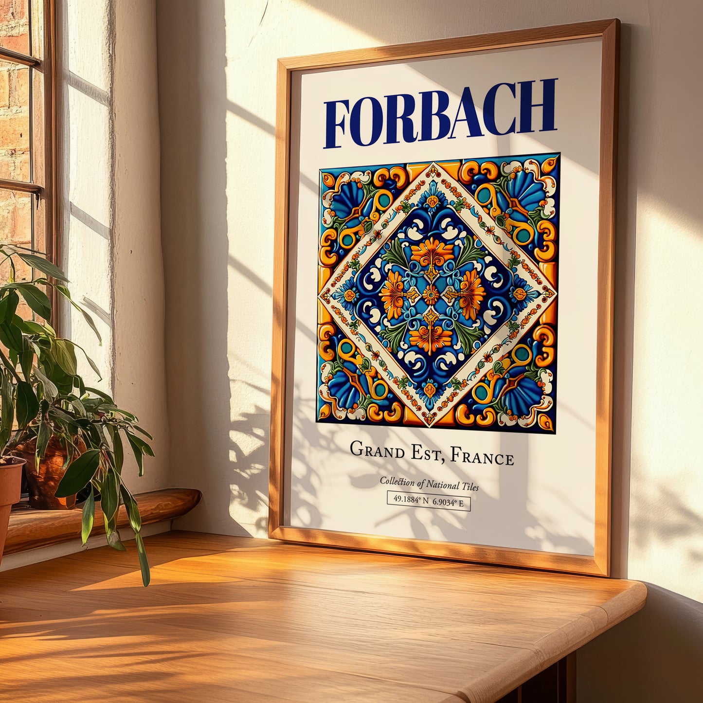 Forbach, France – Travel Wall Decor, clean layout with no caption