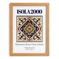 Isola 2000, France – Travel Wall Art, set in oak frame
