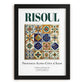 Risoul, France – Travel Wall Art, in sleek black frame