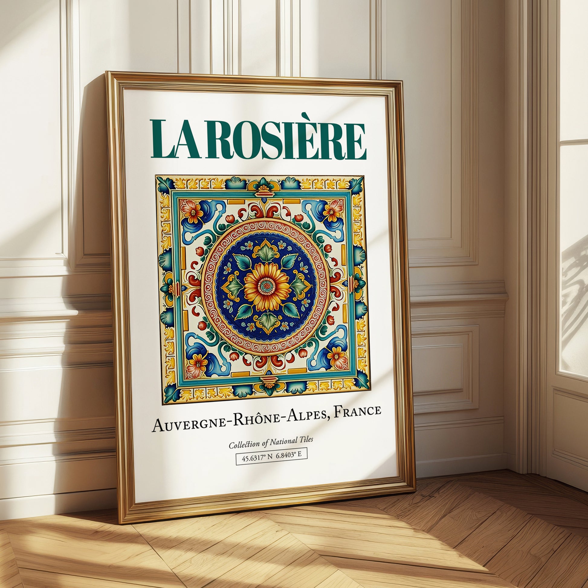 La Rosière, France – Travel Wall Decor, styled in a charming Paris street view