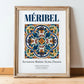 Méribel, France – Travel Wall Decor, in wooden frame leaning on the floor