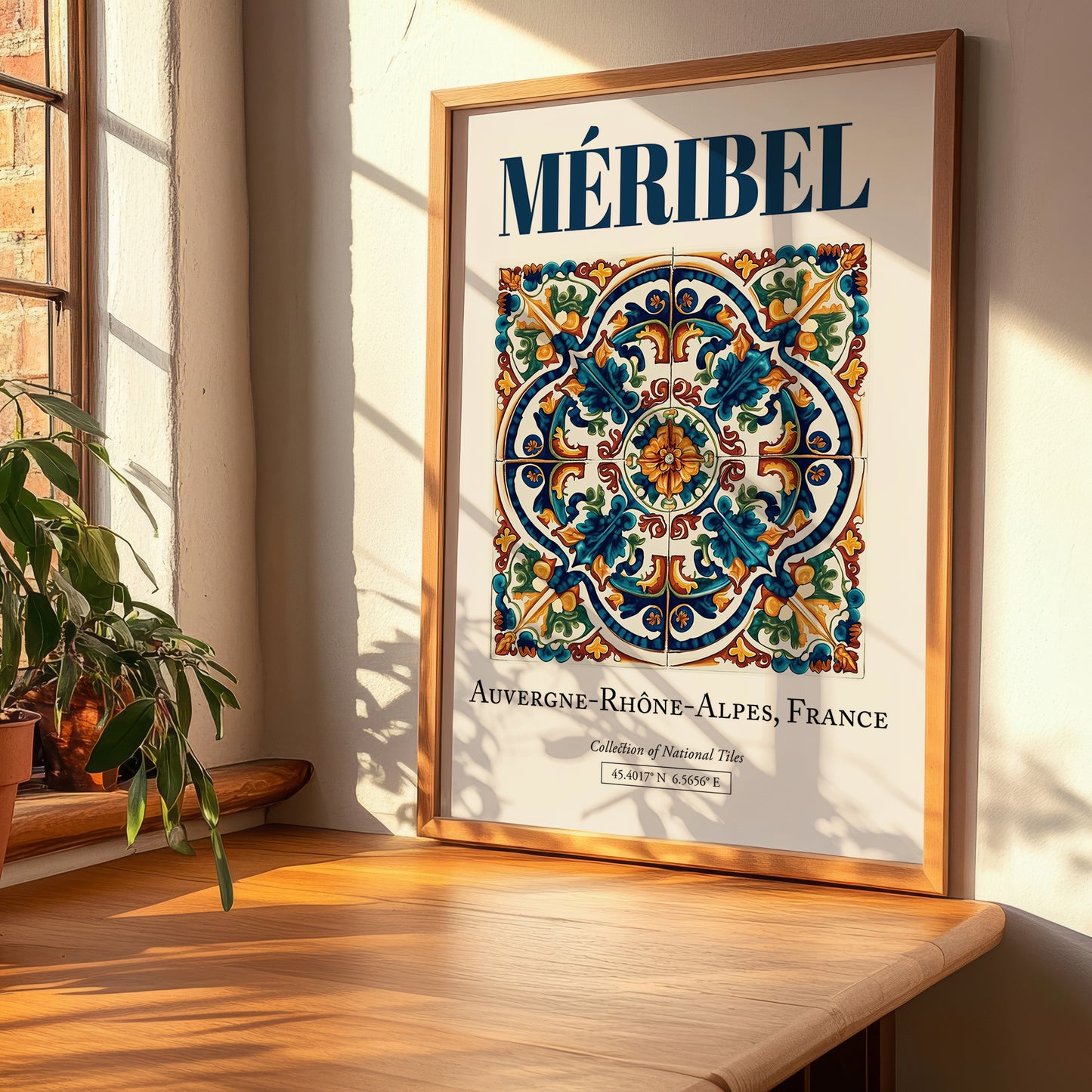 Méribel, France – Travel Wall Decor, clean layout with no caption