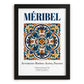 Méribel, France – Travel Wall Decor, in sleek black frame