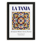 La Tania, France – Travel Print, in sleek black frame