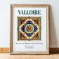 Valloire, France – Travel Print, in wooden frame leaning on the floor