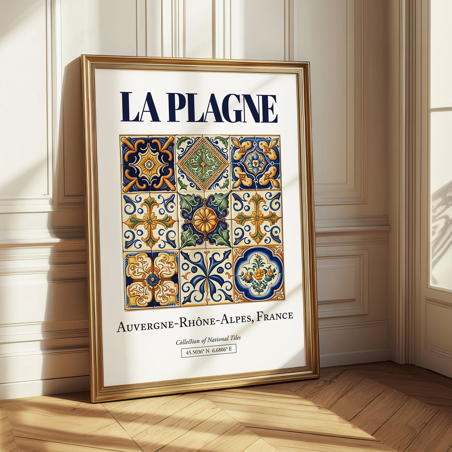 La Plagne, France – National Pride Wall Decor, styled in a charming Paris street view