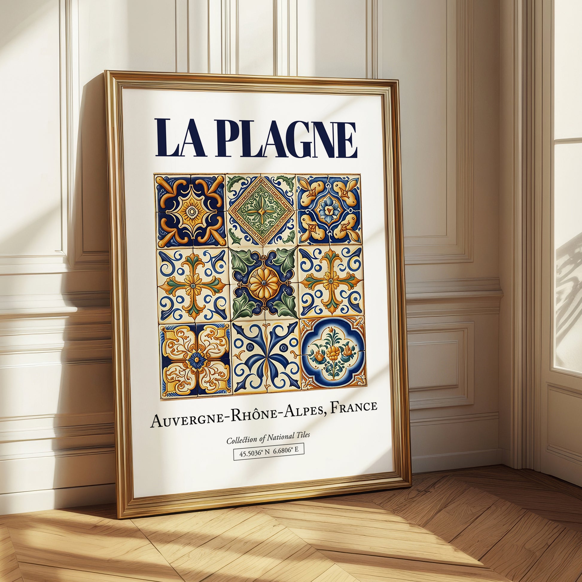 La Plagne, France – National Pride Wall Decor, styled in a charming Paris street view