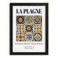 La Plagne, France – National Pride Wall Decor, in sleek black frame