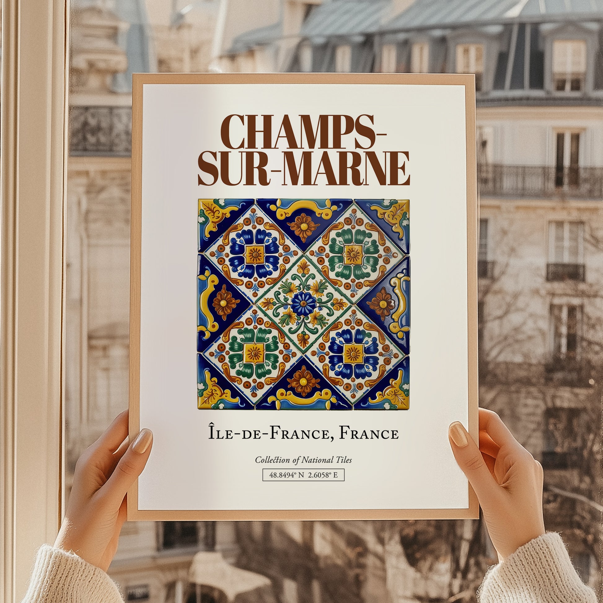 Champs-sur-Marne, France – Country Culture Poster