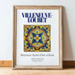Villeneuve-Loubet, France – Travel Wall Art, in wooden frame leaning on the floor
