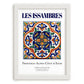 Les Issambres, France – Travel Memories Wall Print, placed in minimal white frame