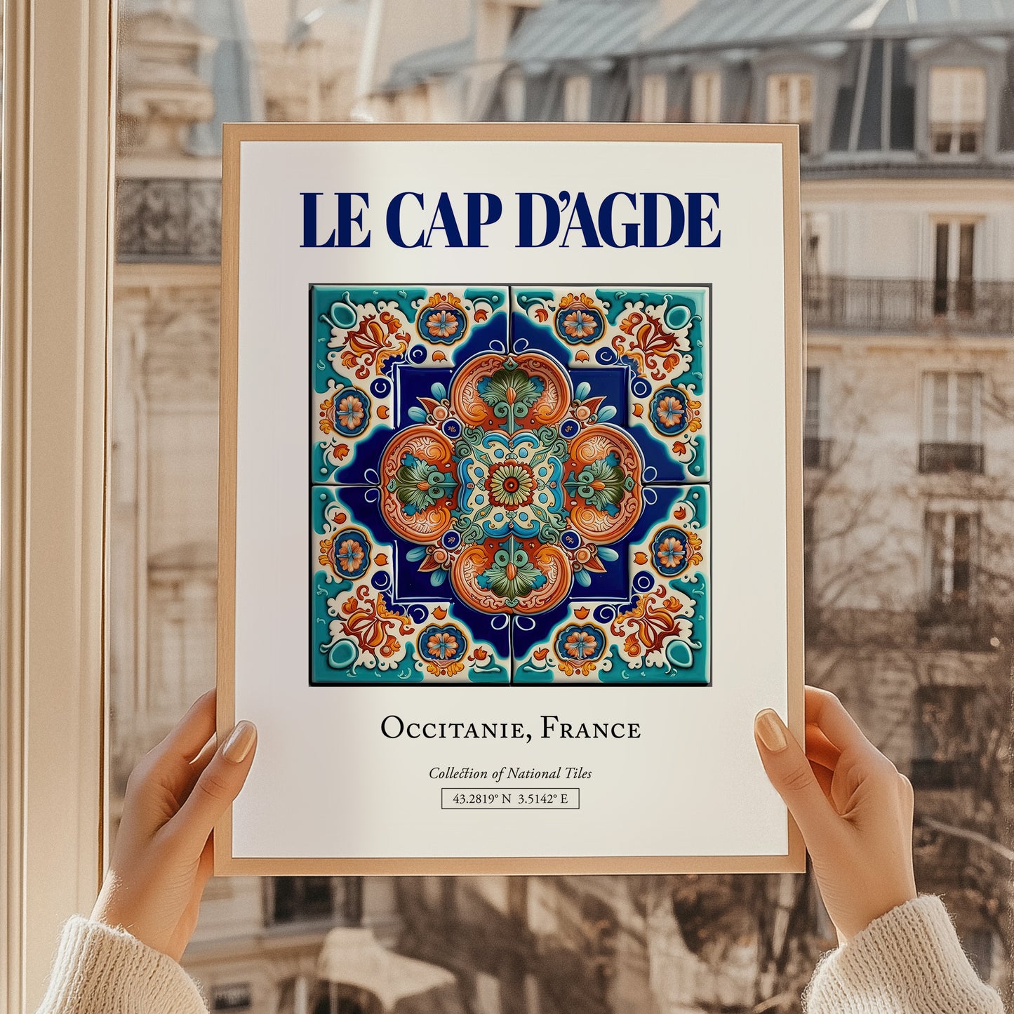 Le Cap d'Agde, France – Travel Poster