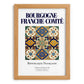 Bourgogne-Franche-Comté, France – Historic Cities Art Print, set in oak frame