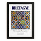 Bretagne, France – Travel Print, in sleek black frame
