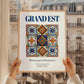 Grand Est, France – Retro Travel Poster