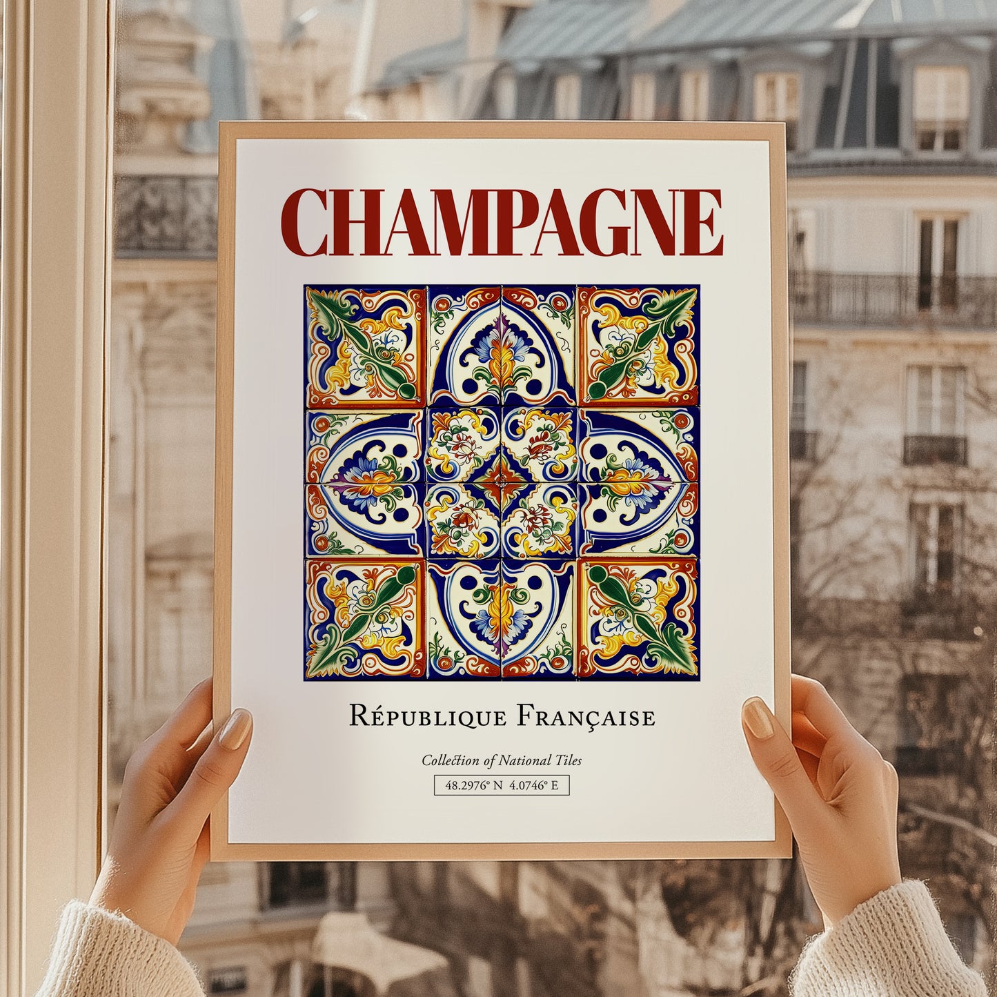 Champagne, France – Travel Poster
