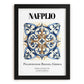 Nafplio, Greece – Wanderlust-Inspired Poster, in sleek black frame