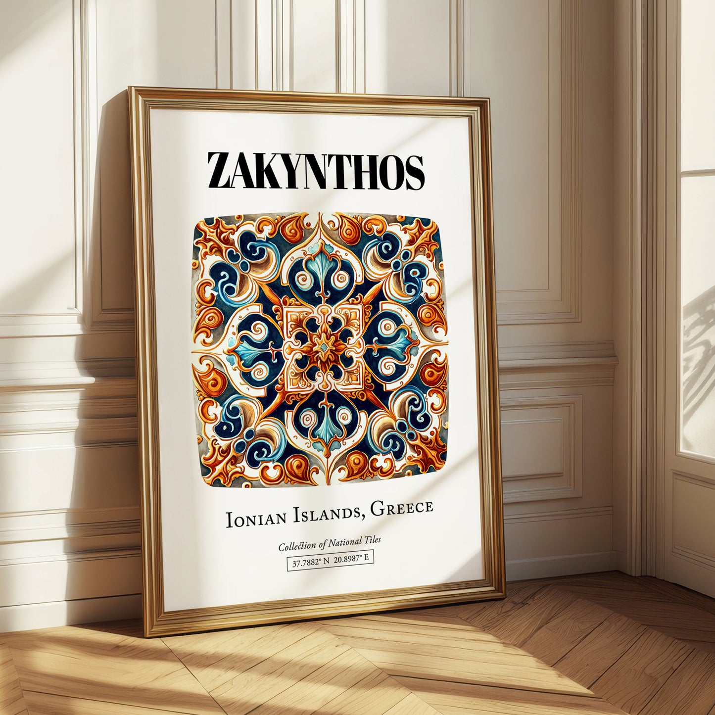 Zakynthos, Greece – Travel Wall Art, styled in a charming Paris street view