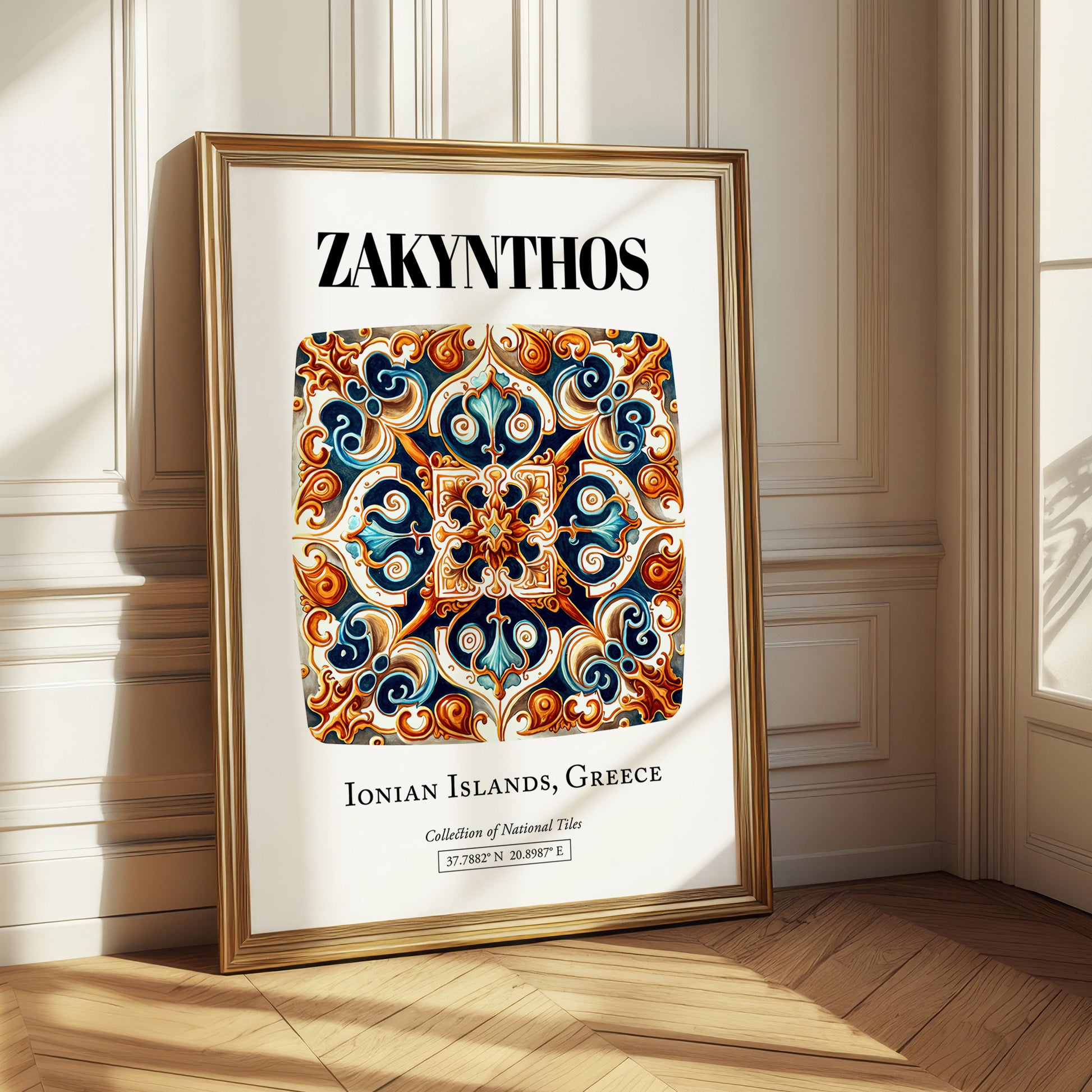Zakynthos, Greece – Travel Wall Art, styled in a charming Paris street view