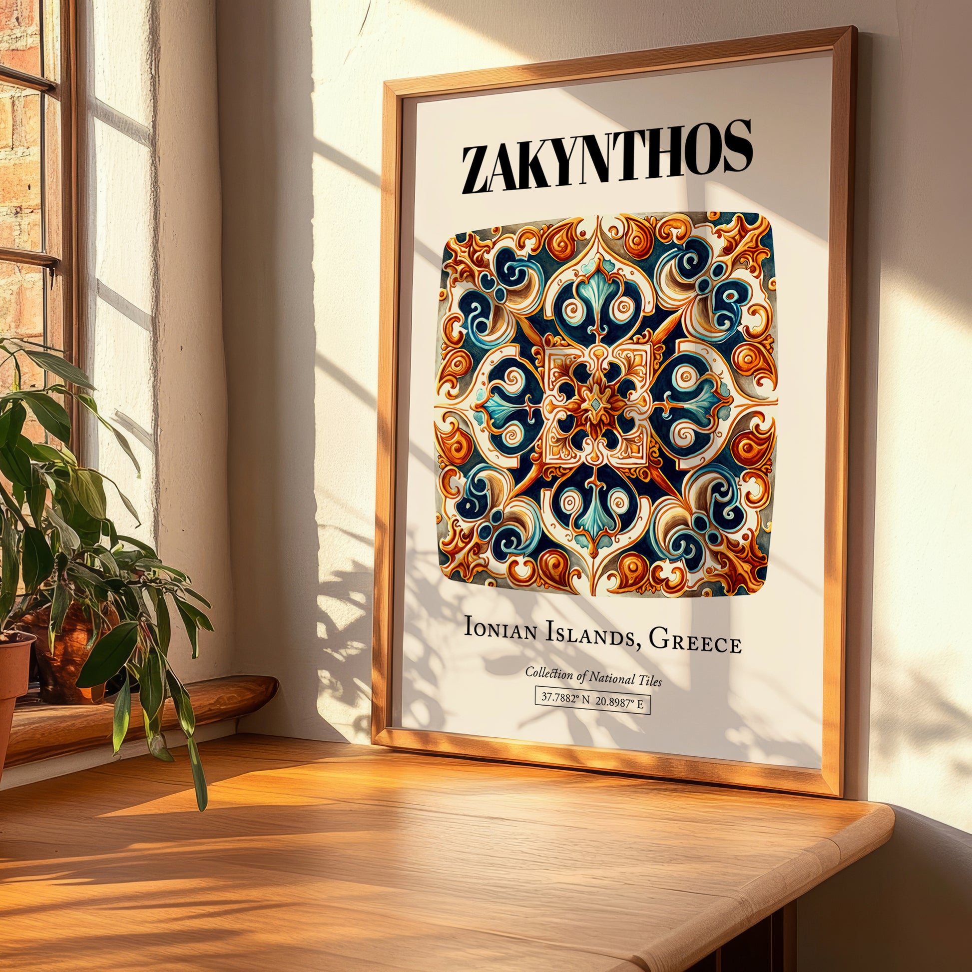 Zakynthos, Greece – Travel Wall Art, clean layout with no caption