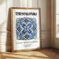 Thessaloniki, Greece – Cultural Heritage Wall Art, styled in a charming Paris street view