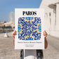 Paros, Greece – Travel Wall Decor, no-text version framed in wood
