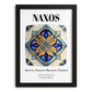 Naxos, Greece – Travel Wall Decor, in sleek black frame