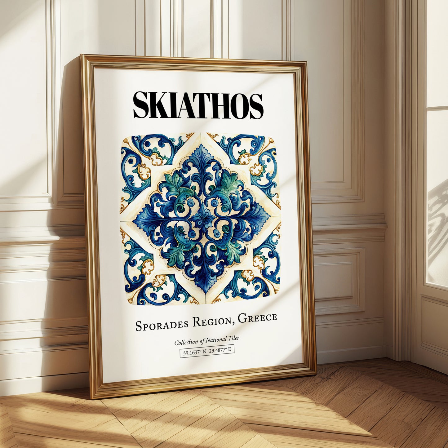 Skiathos, Greece – World Travel Art, styled in a charming Paris street view
