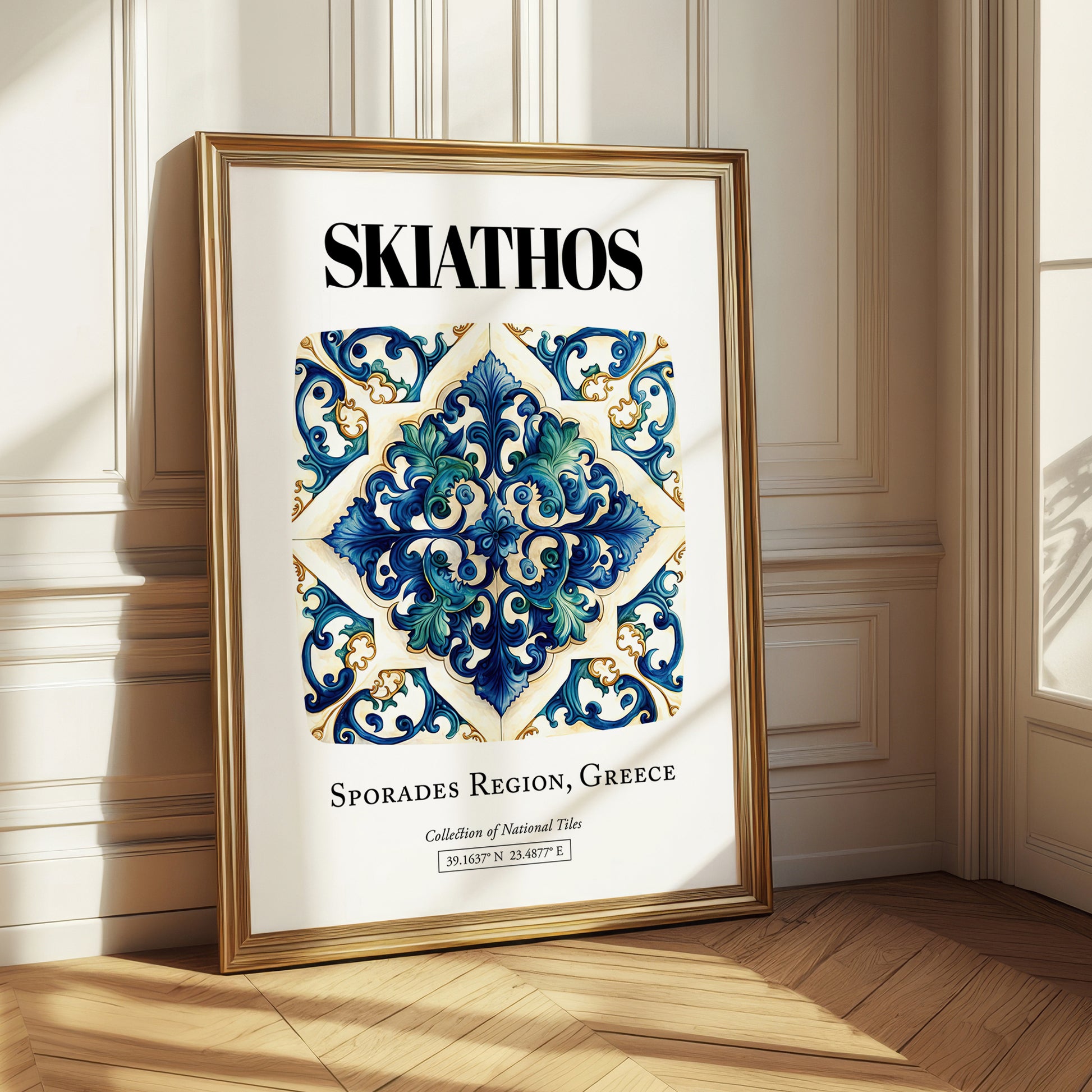 Skiathos, Greece – World Travel Art, styled in a charming Paris street view